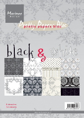 Pretty Papers Bloc - Black & White