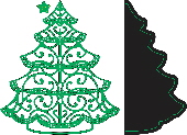 Lace Christmas Tree