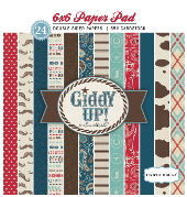 *NEW* Carta Bella - Giddy Up Boy - 6 x 6 Pad