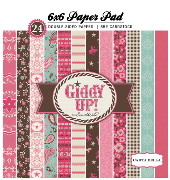 *NEW* Carta Bella - Giddy Up Girl - 6 x 6 Pad