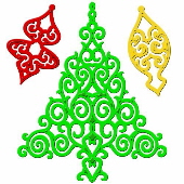 Spellbinders - Shapeabilities - 2012 Holiday Tree