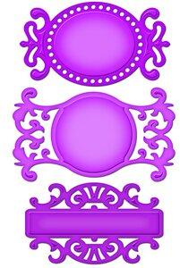 Spellbinders - Shapeabilities - Fancy Tags Three