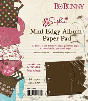 Sophie Mini Edgy Album Paper Pad