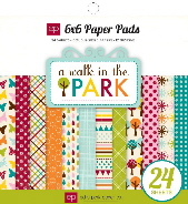 Echo Park - A Walk In The Park 6 x 6 Pad