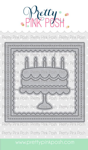 Pretty Pink Posh - Party Cake Die