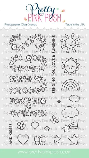 Pretty Pink Posh - Hugs Stamp Set