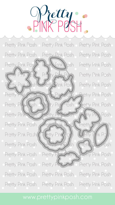 Pretty Pink Posh - Spring Flowers Coordinating Die Set