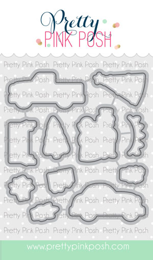 Pretty Pink Posh - Village Additions Coordinating Die Set