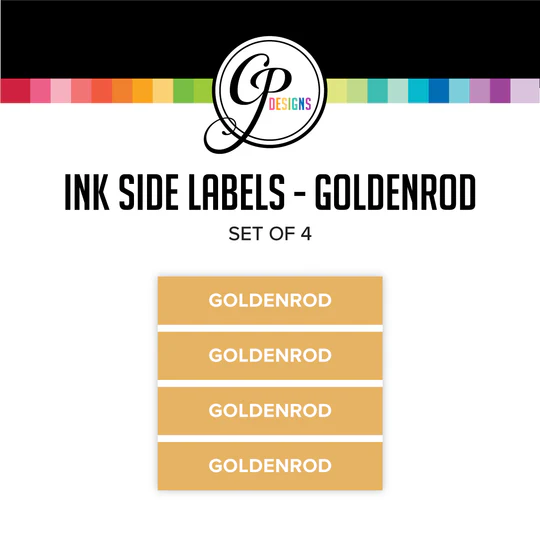 Catherine Pooler - GoldenRod Ink Pad Side Labels