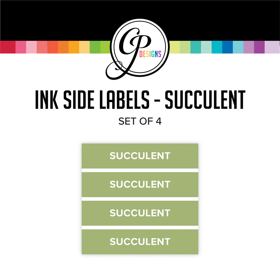 Catherine Pooler - Succulent Ink Pad Side Labels