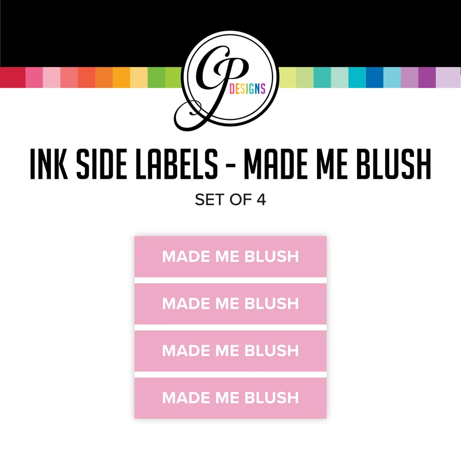 **NEW* - Catherine Pooler - Made Me Blush Ink Pad Side Labels