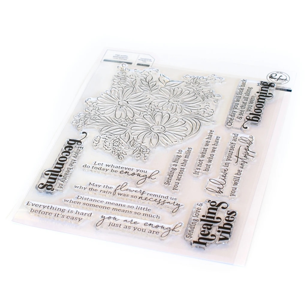 Pinkfresh Studio - Floral Bunch stamp set