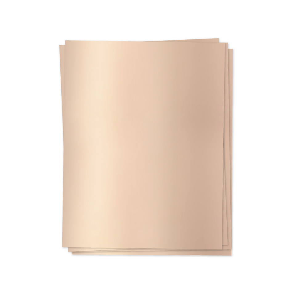 Concord & 9th - Rose Gold Foil Paper 6/pk