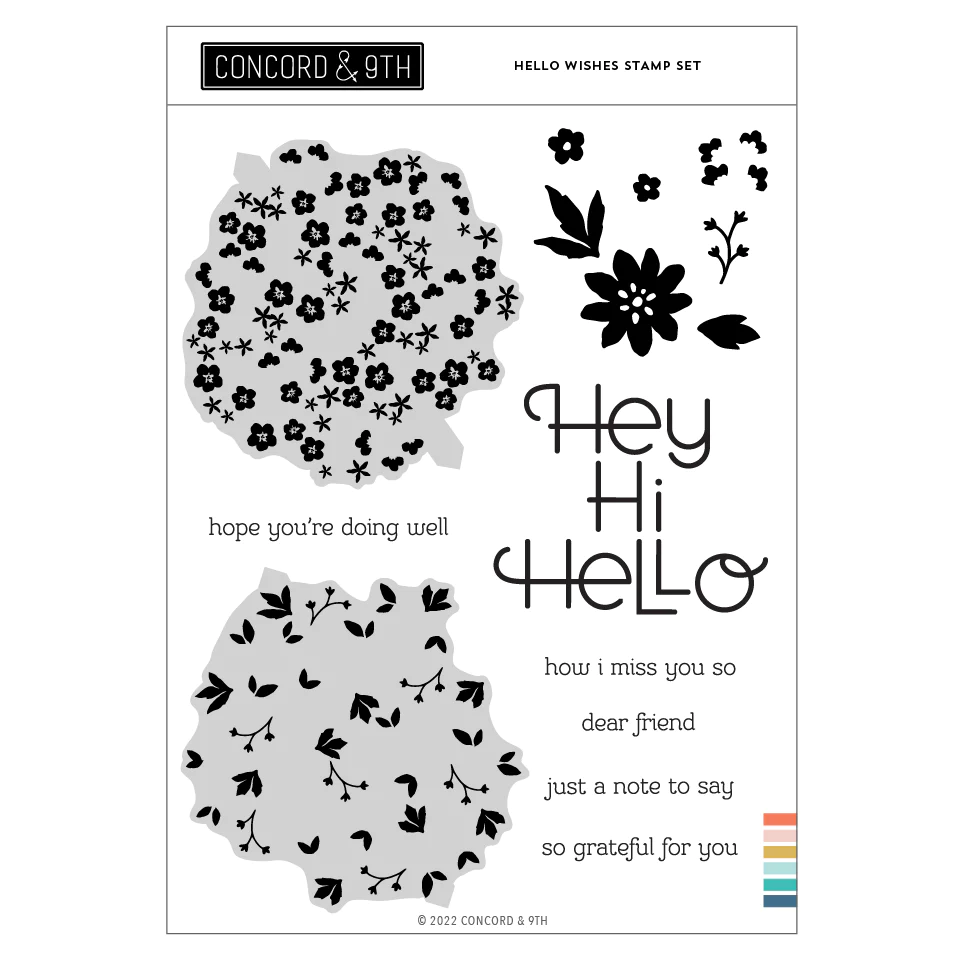 Hello Wishes Stamp Set (SO)