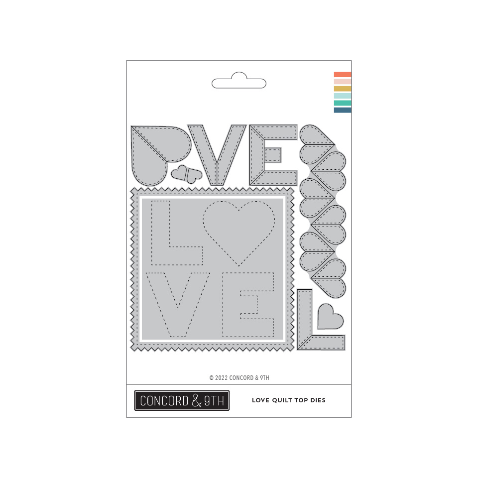 Concord & 9th - Love Quilt Top Dies