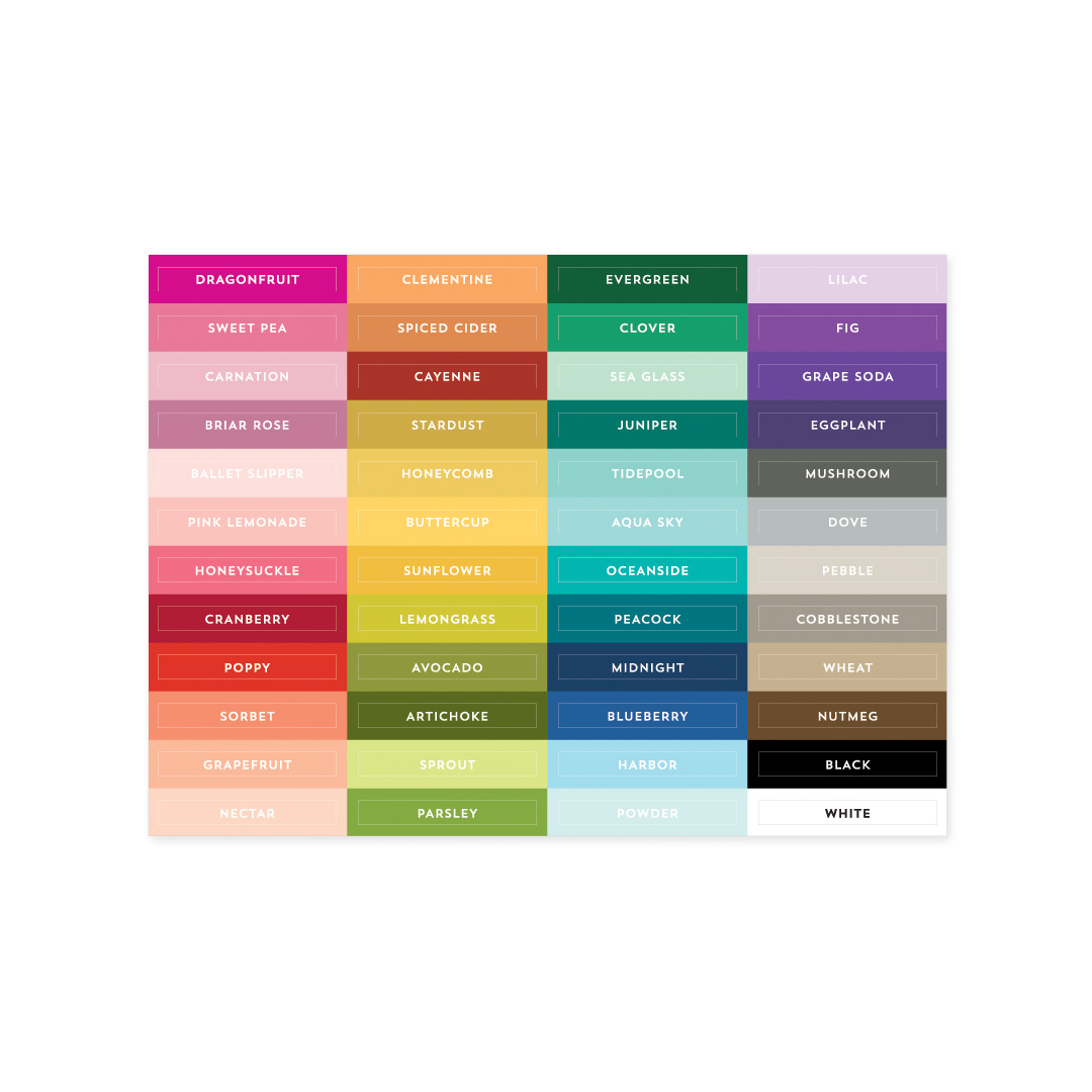 Concord & 9th - INK PAD LABELS (2020 + 2023 colors)