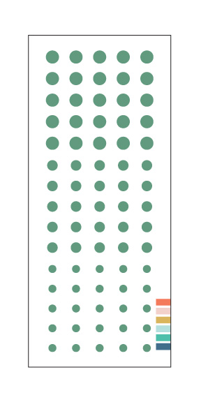 Concord & 9th - ENAMEL DOTS: Juniper