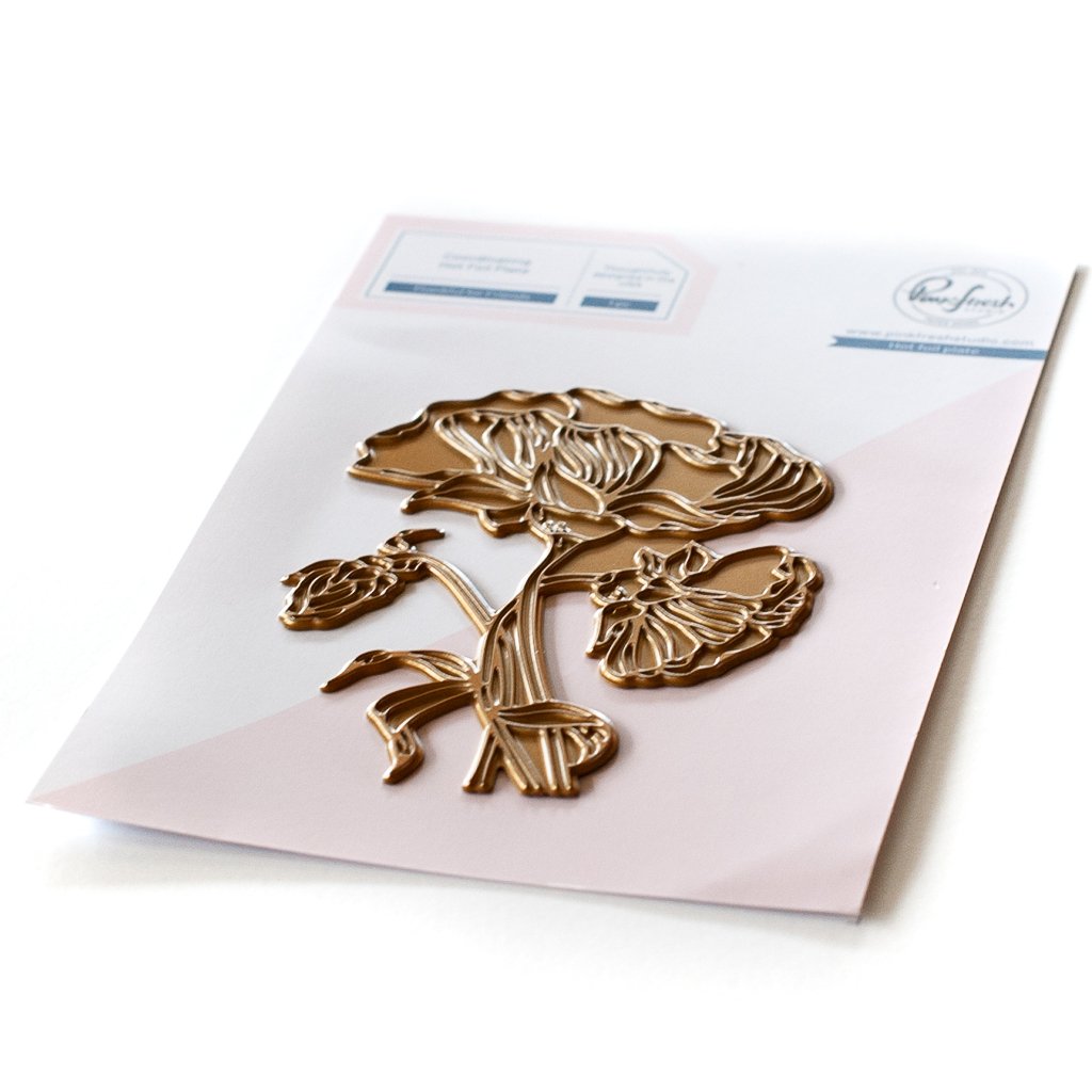 Pinkfresh Studio - Thankful for Friends hot foil plate