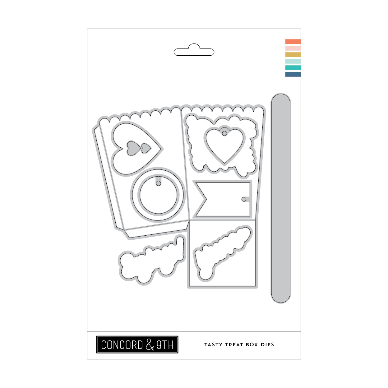 Concord & 9th - Tasty Treat Box Dies