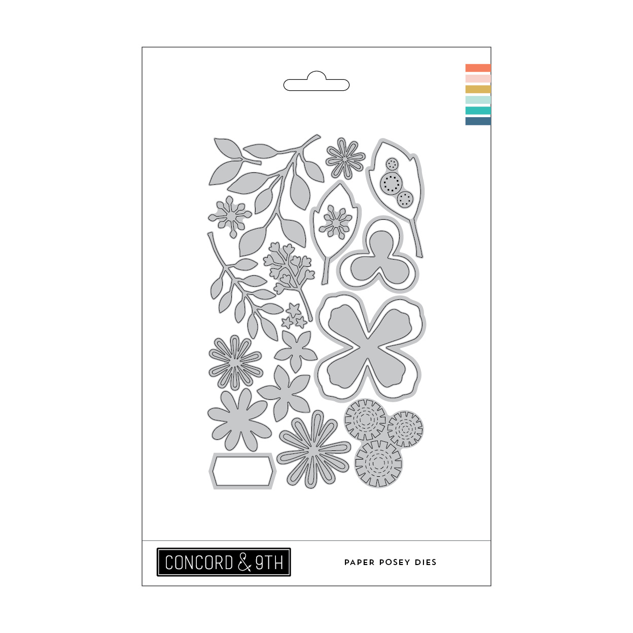 Concord & 9th - Paper Posy Dies