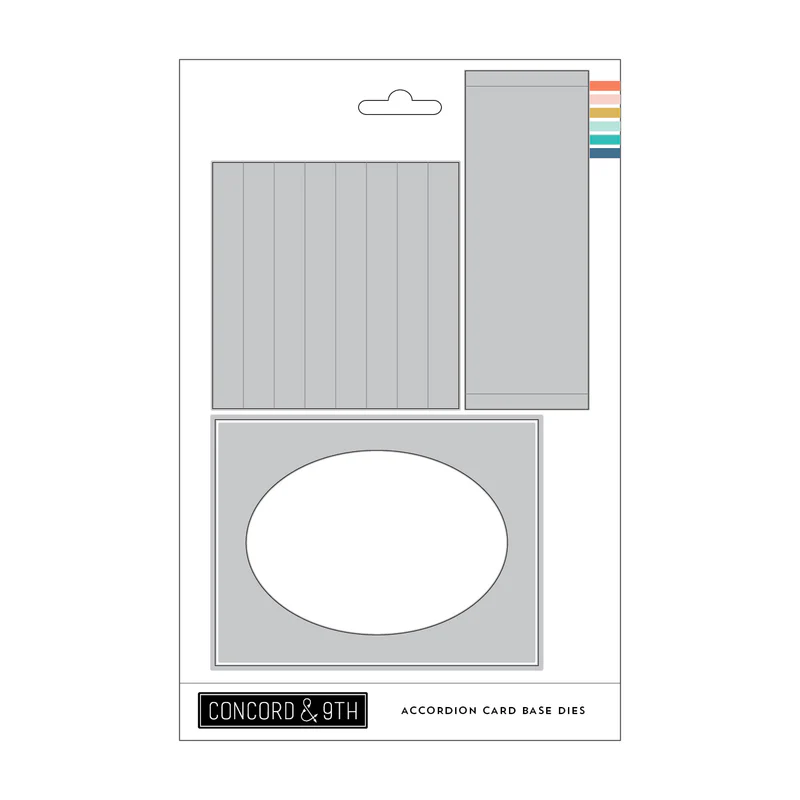 Concord & 9th - Accordion Card Base Dies