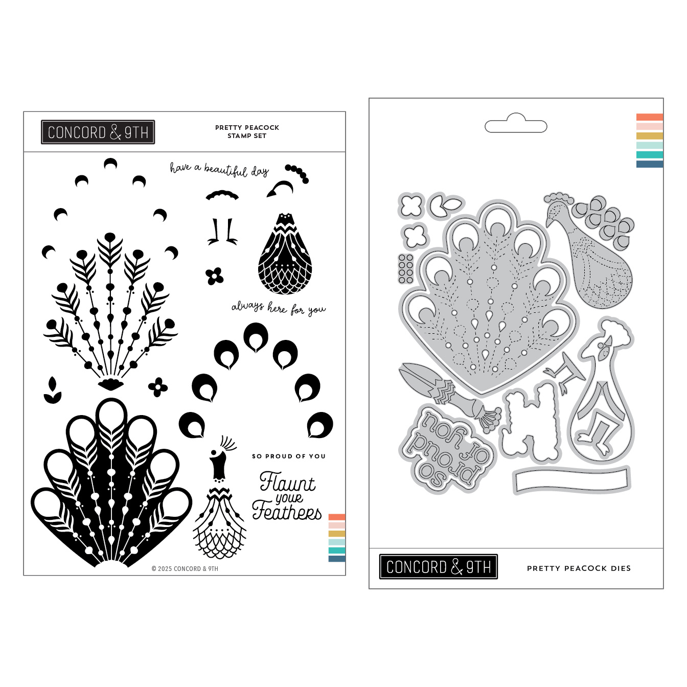 Concord & 9th - Pretty Peacock Bundle