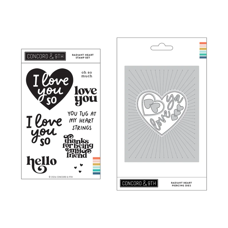 Concord & 9th - Radiant Heart Piercing Bundle