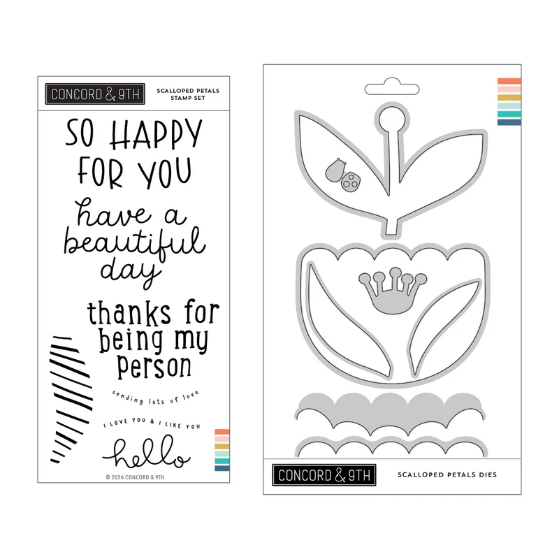 Concord & 9th - Scalloped Petals Bundle