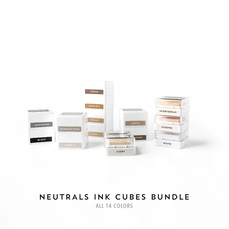 ***NEW* - Concord & 9th - Neutrals Collection Ink Cube Bundle (14 Colors)