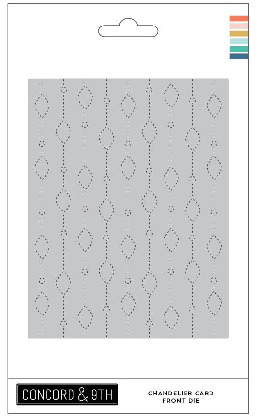 **NEW* - Concord & 9th - Chandelier Card Front Die