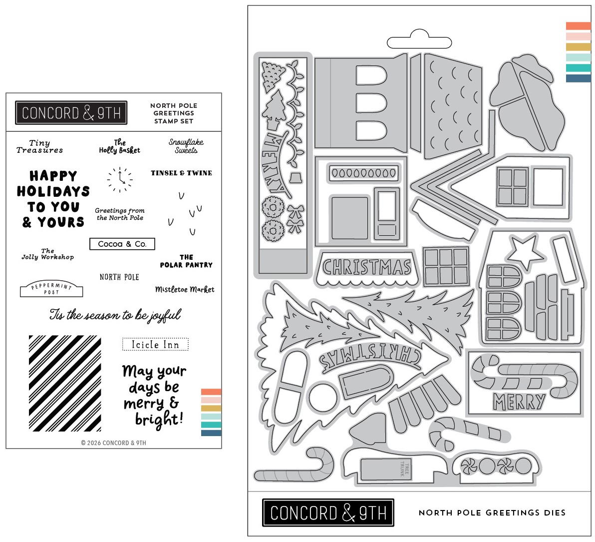 **NEW* - Concord & 9th - North Pole Greetings Bundle (2 items)