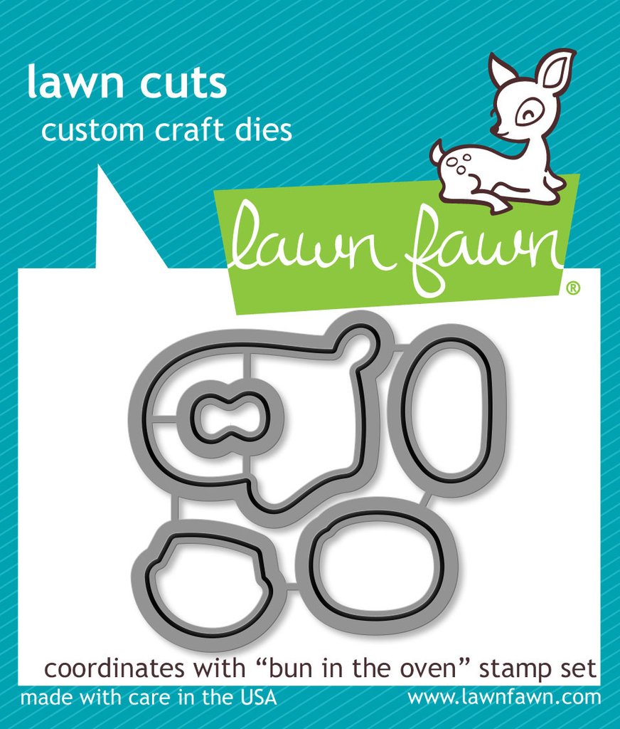 Lawn Fawn - Lawn Cuts - Bun in the Oven