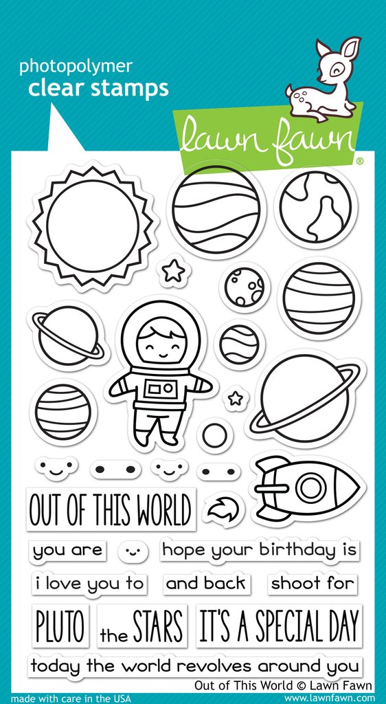 Lawn Fawn - Stamps - Out of This World