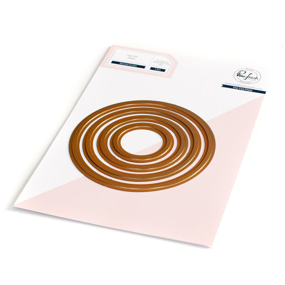 Pinkfresh Studio - Nested Circles hot foil