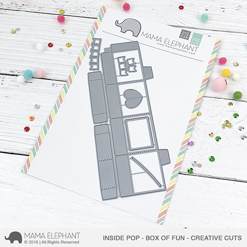 Mama Elephant - Inside Pop - Box of Fun - Creative Cuts