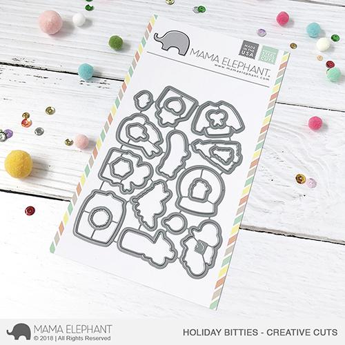 Mama Elephant - Holiday Bitties - Creative Cuts