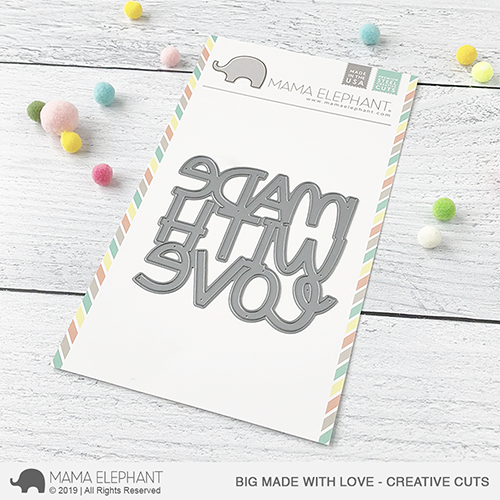 Mama Elephant - Big Made With Love - Creative Cuts