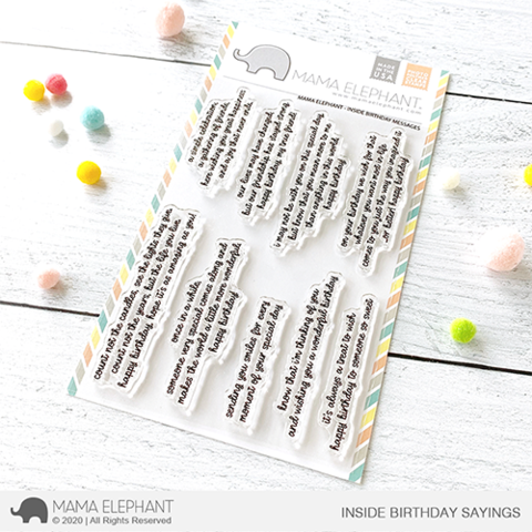 Mama Elephant - INSIDE BIRTHDAY SAYINGS