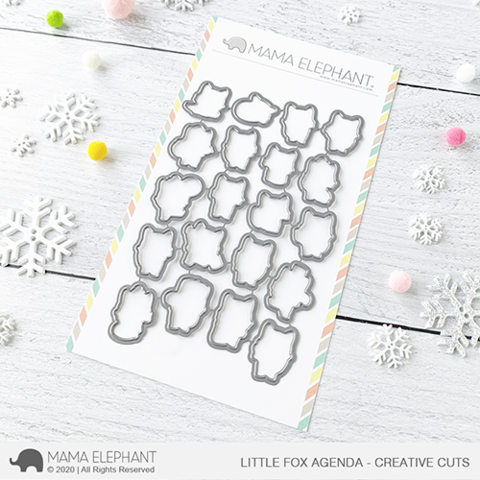 Mama Elephant - Little Fox Agenda - Creative Cuts