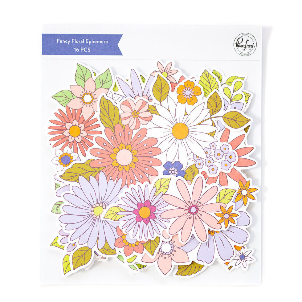 Pinkfresh Studio - Fancy Floral Ephemera
