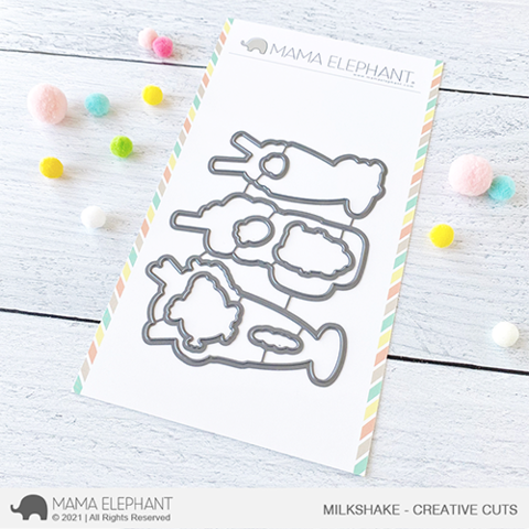 Mama Elephant - Milkshake - Creative Cuts