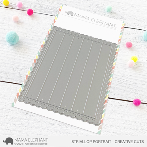 Mama Elephant - Striallop Horizontal - Creative Cut (SO)