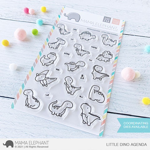 Mama Elephant - LITTLE DINO AGENDA