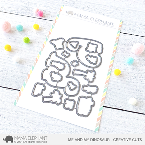 Mama Elephant - Me and My Dinosaur - Creative Cuts
