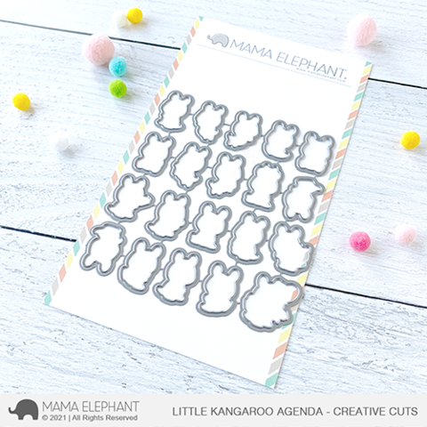 Mama Elephant - Little Kangaroo Agenda - Creative Cuts