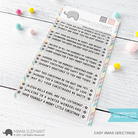 Mama Elephant - EASY XMAS GREETINGS