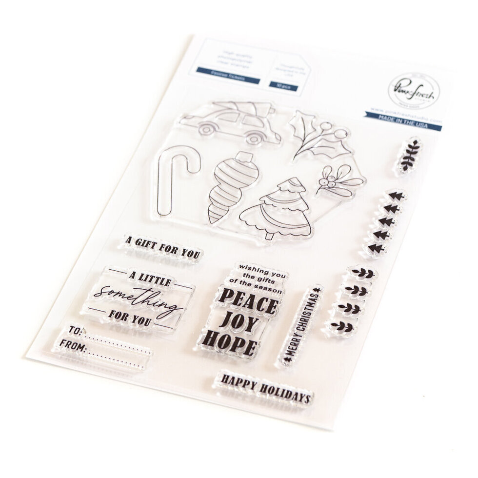 Pinkfresh Studio - Festive Tickets stamp