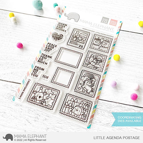 Mama Elephant - LITTLE AGENDA POSTAGE