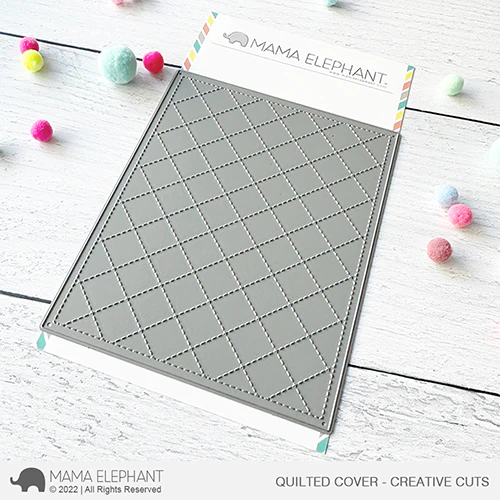 Mama Elephant - Quilted Cover - Creative Cuts