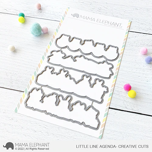 Mama Elephant - Little Line Agenda - Creative Cuts